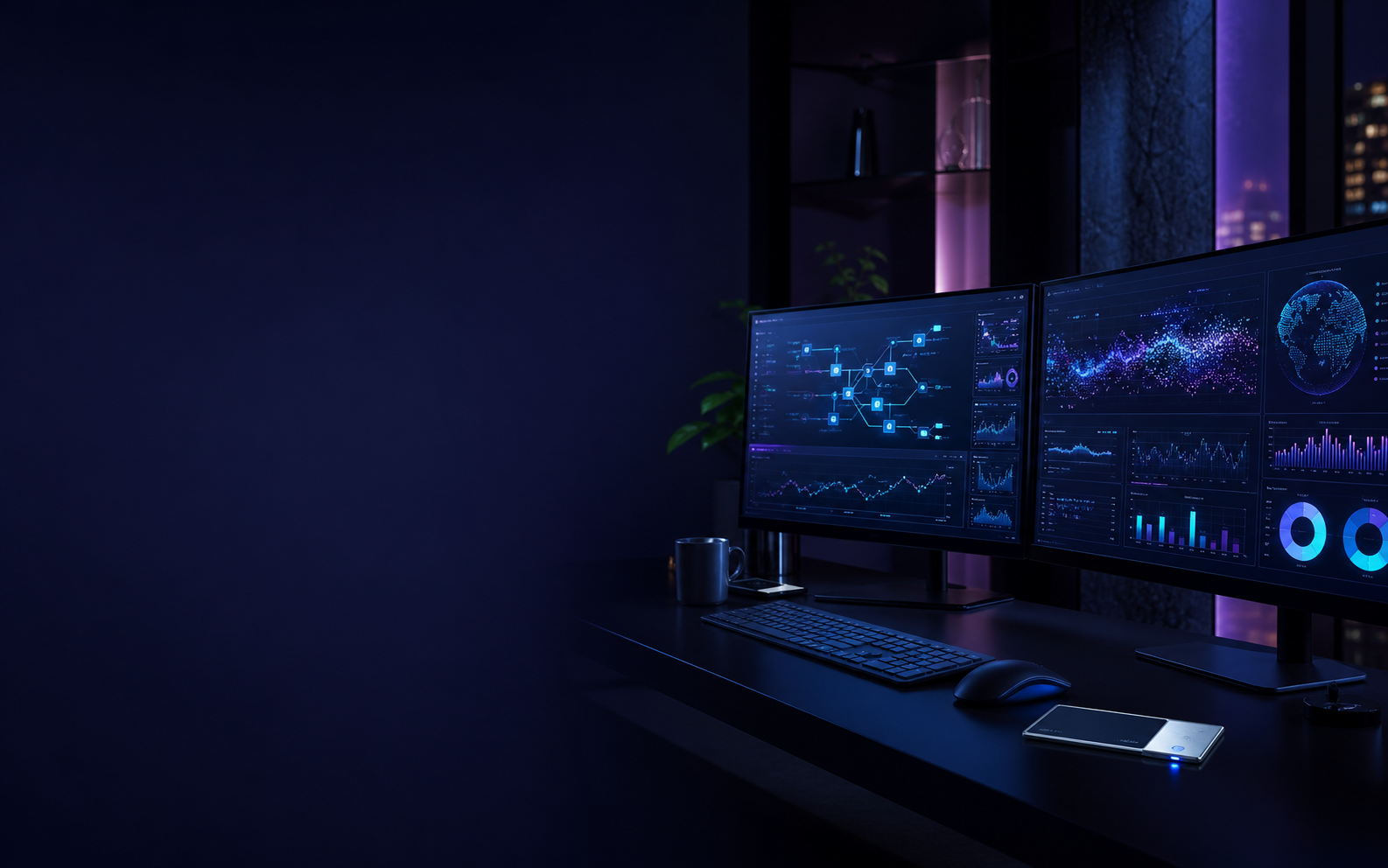 AI-powered FinTech Solution workspace