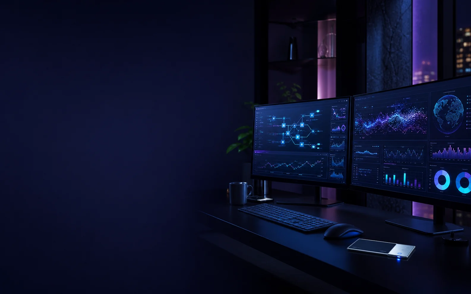 AI-powered FinTech Solution workspace