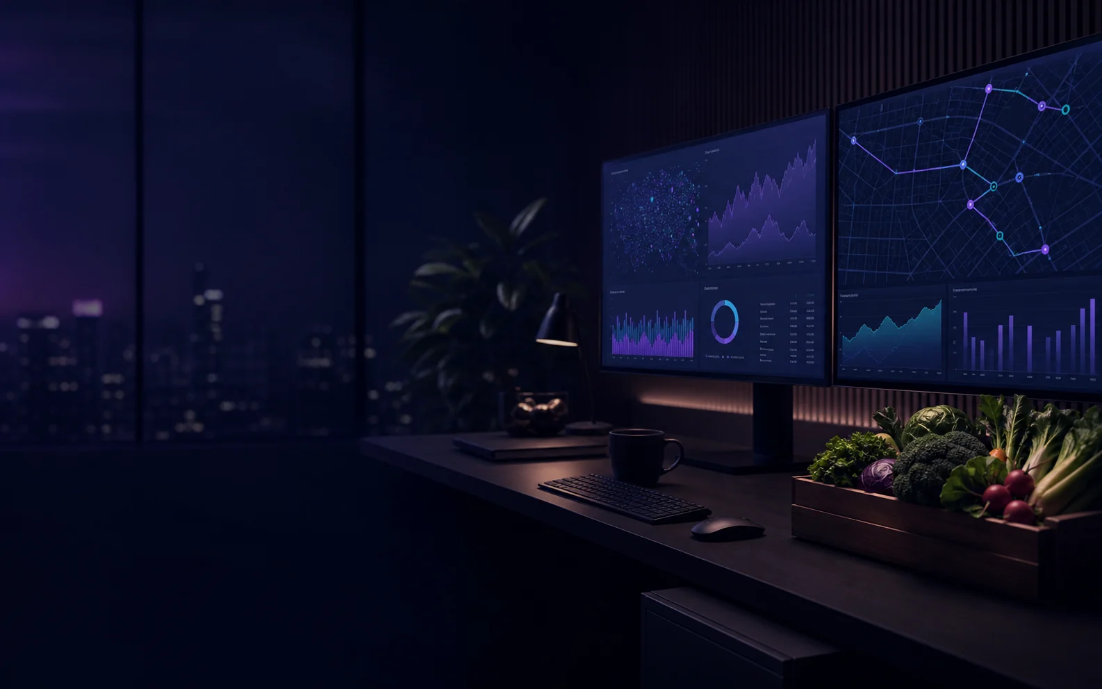 AI-powered Grocery Delivery Solution workspace