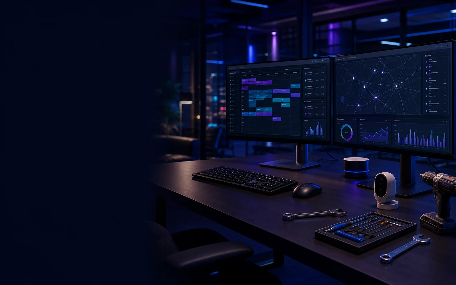 AI-powered On-Demand Home Services Solution workspace
